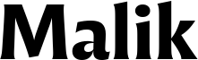 Malik Font