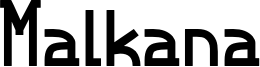 Malkana Font