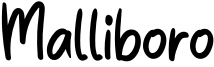 Malliboro Font