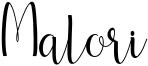 Malori Font
