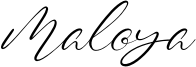 Maloya Font
