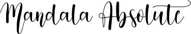 Mandala Absolute Font