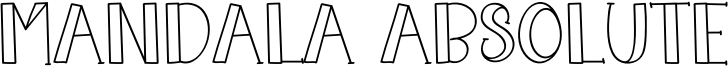 Mandala Absolute Font