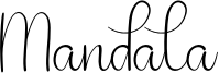 Mandala Font