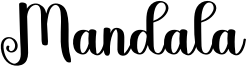 Mandala Font