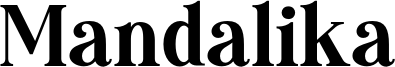 Mandalika Font