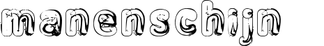 Manenschijn 02 Font