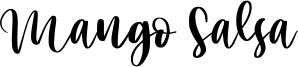 Mango Salsa Font