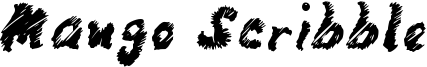 Mango Scribble Font