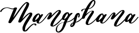 Mangshana Font