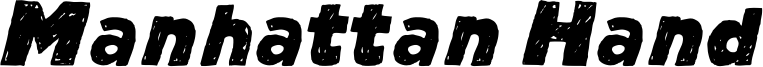 Manhattan Hand Bold Italic.ttf