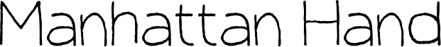 Manhattan Hand Lite.ttf