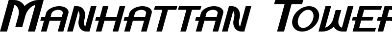 Manhattan Tower Italic.otf