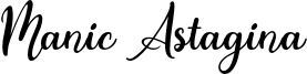 Manic Astagina Font