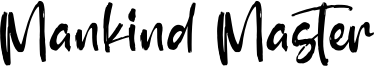 Mankind Master Font