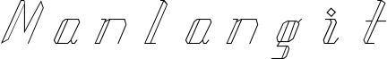 Manlangit Font
