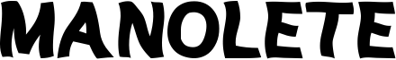 Manolete Font