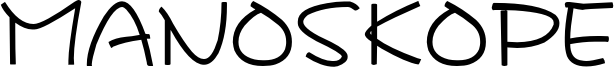 Manoskope Font