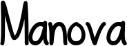 Manova Font