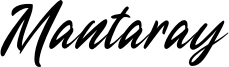 Mantaray Font