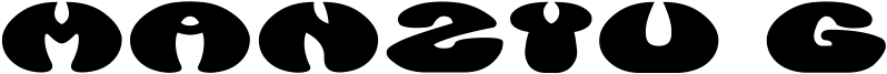 Manzyu G Font