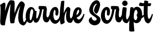 Marche Script Font