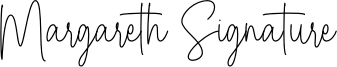 Margareth Signature Font