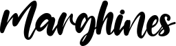 Marghines Font