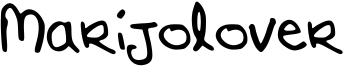 Marijolover Font