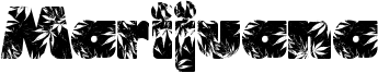 Marijuana Font