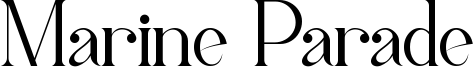 Marine Parade Font