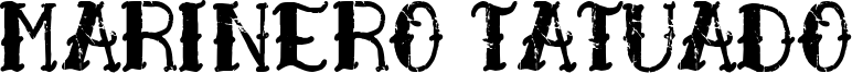 Marinero Tatuado Font