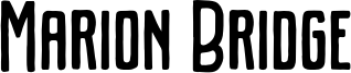 Marion Bridge Font