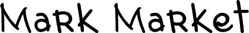 Mark Market Font