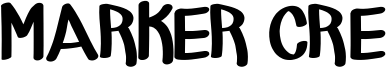 Marker Cre Font