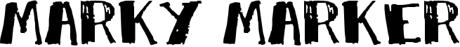 Marky Marker Font