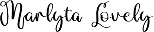 Marlyta Lovely Font