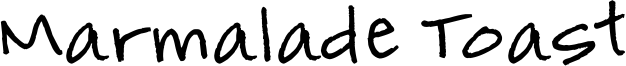 Marmalade Toast Font