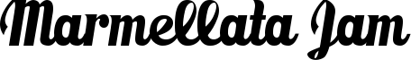 Marmellata Jam Font