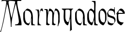 Marmyadose Font