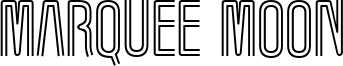 Marquee Moon Font