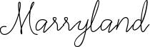Marryland Font