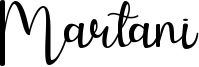 Martani Font