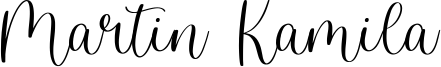 Martin Kamila Font
