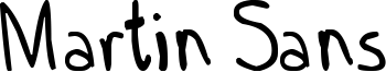 Martin Sans font.ttf