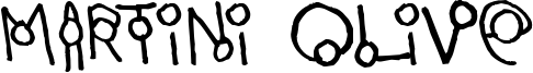 Martini Olive Font