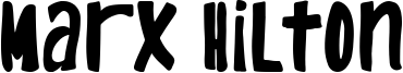 Marx Hilton Font