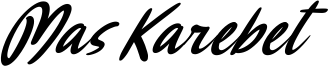 Mas Karebet Font