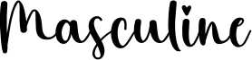 Masculine.otf