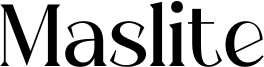 Maslite Font